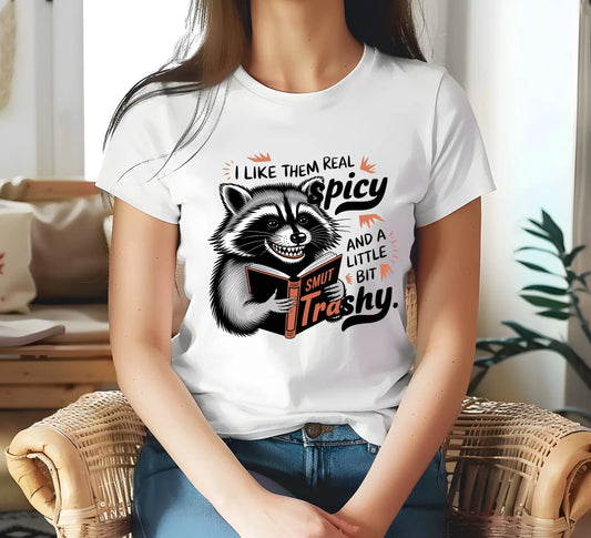 Bookish Shop "I Like Them Real Spicy" Short - Sleeve Unisex T-Shirt - TBRaring