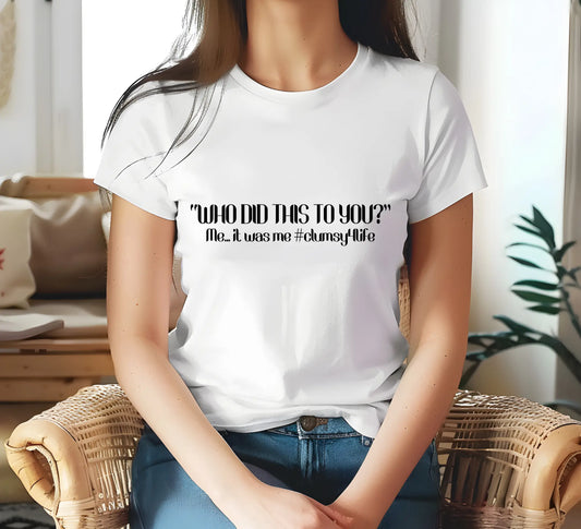 Bookish Shop "Who Did This To You" Unisex t-shirt - TBRaring
