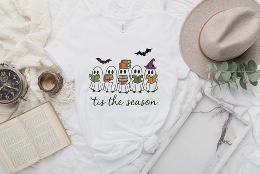 Tis The Season Ghost classic tee