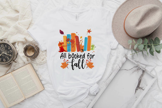 All Booked For Fall Short-Sleeve Unisex T-Shirt