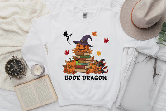 Halloween Baby Book Dragon Sweatshirt