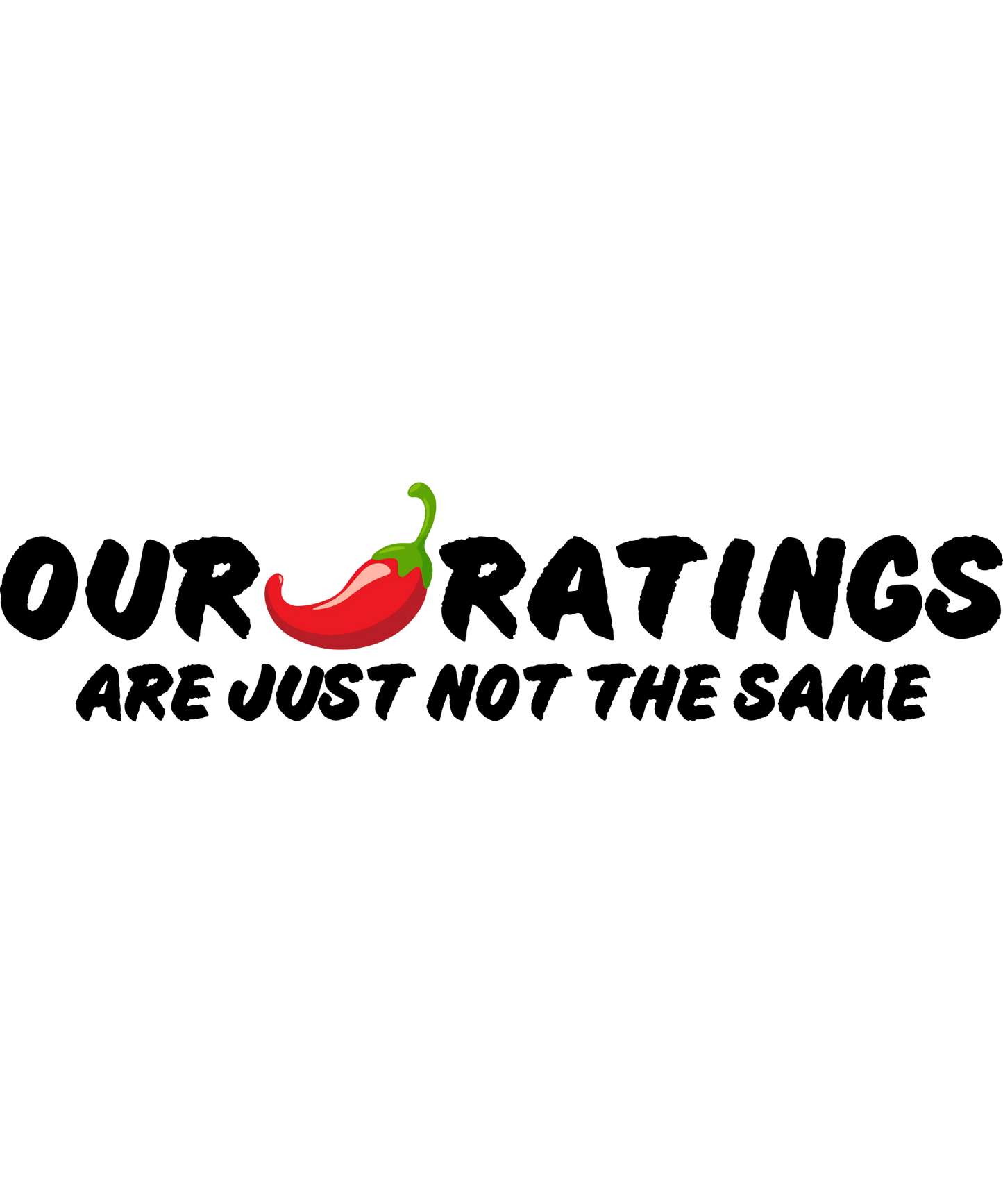 "Our chili pepper ratings are not the same" Women's Racerback Tank top bookish goods - TBRaring