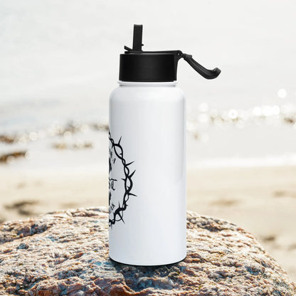 Bookish Shop "Looking For a Beast For My Briar" Stainless steel water bottle with a straw lid - TBRaring