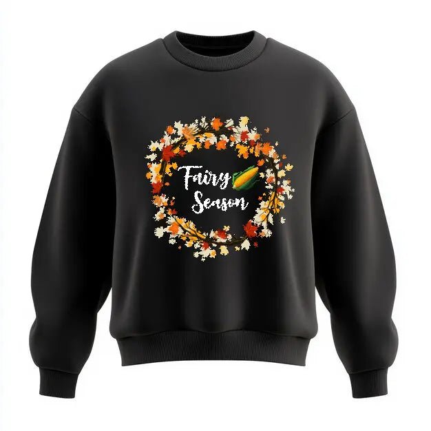 "Fairy Corn Season" Unisex organic sweatshirt bookish goods - TBRaring