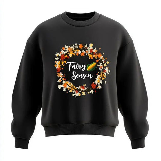 "Fairy Corn Season" Unisex organic sweatshirt bookish goods - TBRaring