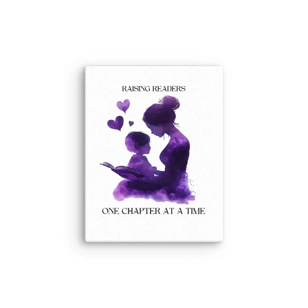 Raising Readers One Chapter at a Time Thin canvas - TBRaring