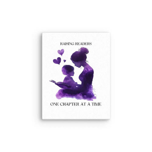 Raising Readers One Chapter at a Time Thin canvas - TBRaring