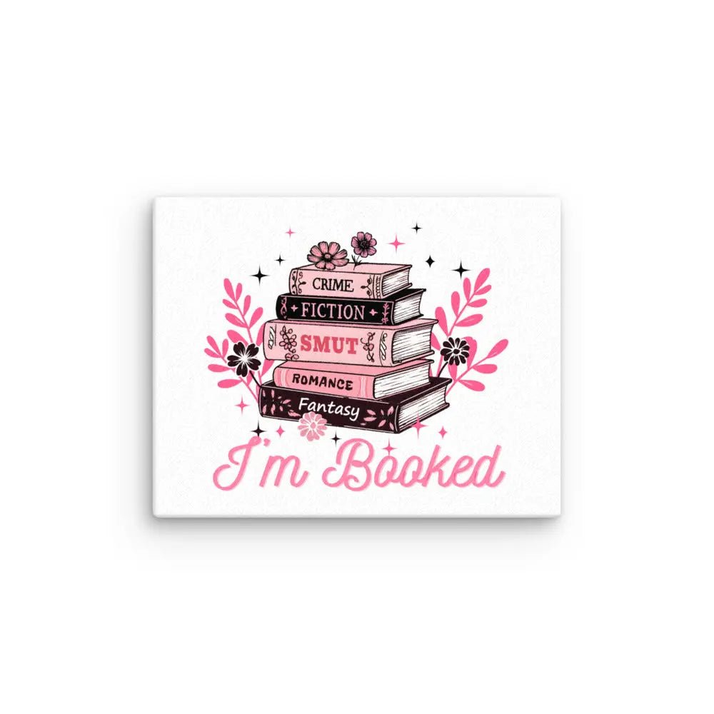 I'm Booked Thin canvas - TBRaring