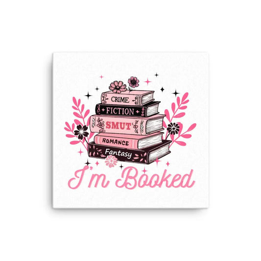I'm Booked Thin canvas - TBRaring