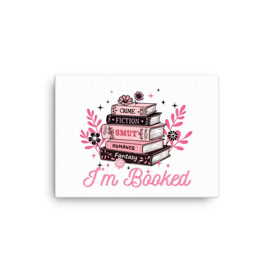 I'm Booked Thin canvas - TBRaring