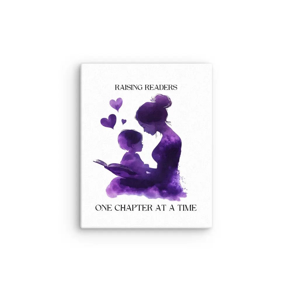 Raising Readers One Chapter at a Time Thin canvas - TBRaring