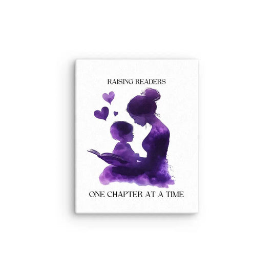 Raising Readers One Chapter at a Time Thin canvas - TBRaring