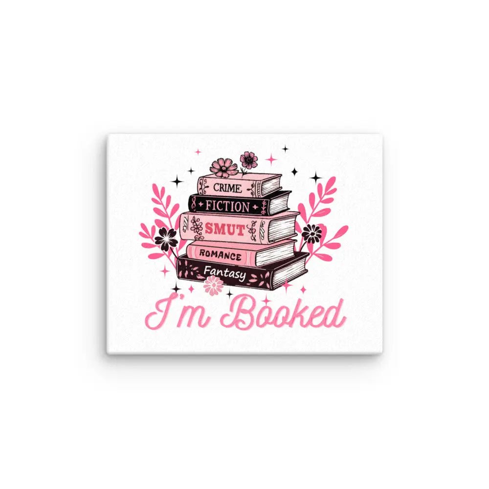 I'm Booked Thin canvas - TBRaring