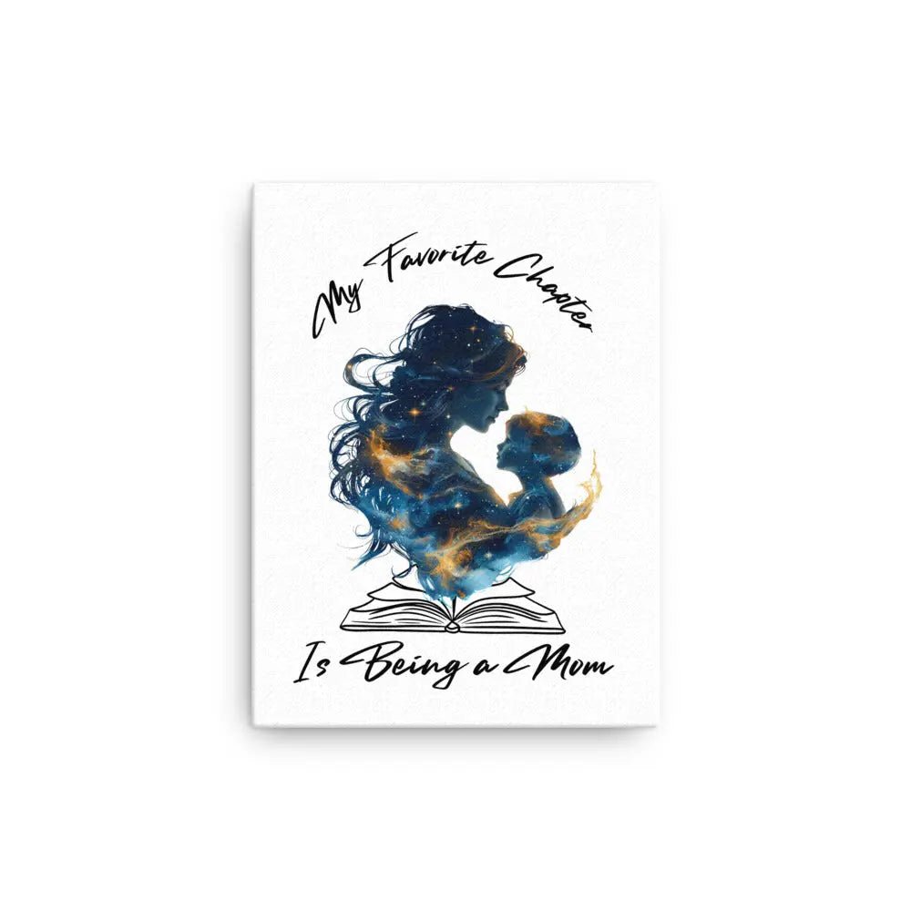 My Favorite Chapter is Being a Mom Thin canvas - TBRaring