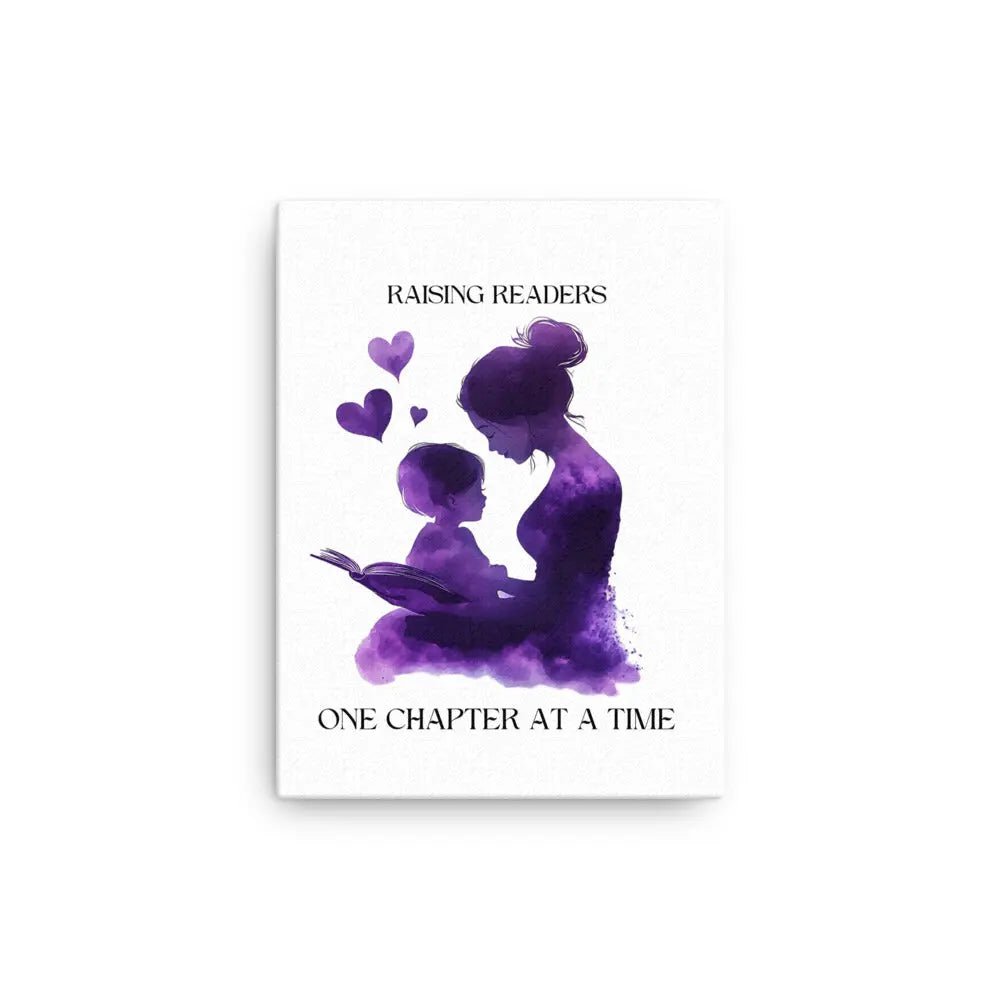 Raising Readers One Chapter at a Time Thin canvas - TBRaring