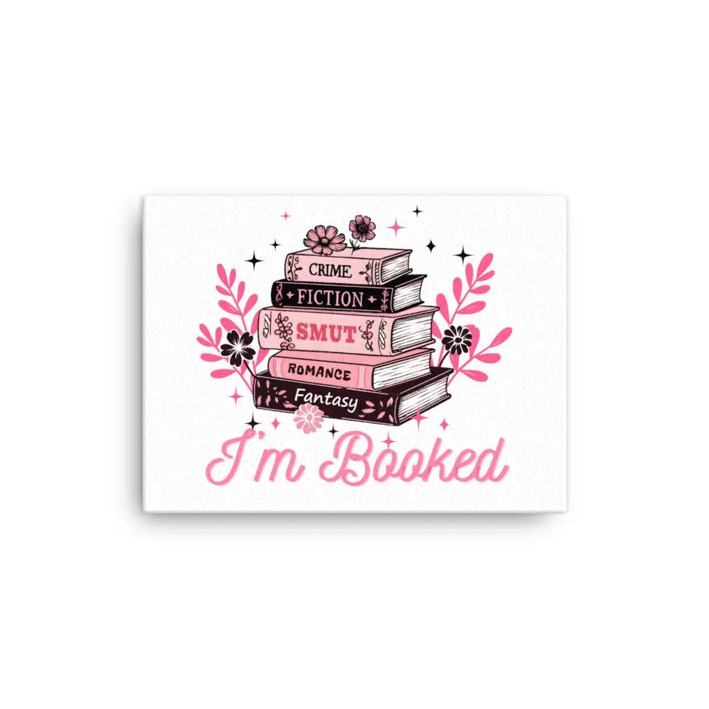 I'm Booked Thin canvas - TBRaring