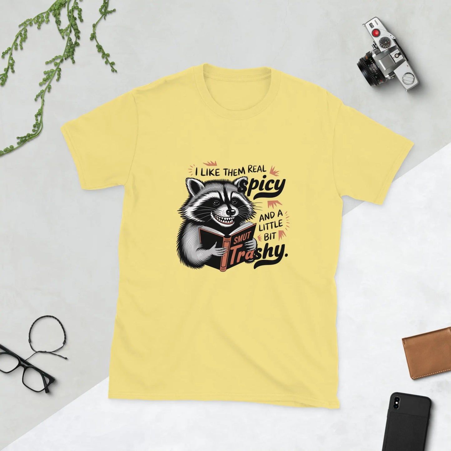 Bookish Shop "I Like Them Real Spicy" Short - Sleeve Unisex T-Shirt - TBRaring
