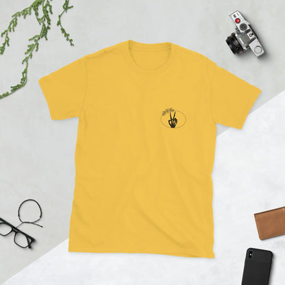 "Cool Moms Have Tattoos and Love Why Choose" Short - Sleeve Unisex Bookishly T-Shirt - TBRaring