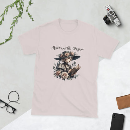 "Lost in the Pages" Short - Sleeve Unisex Bookishly T-Shirt - TBRaring