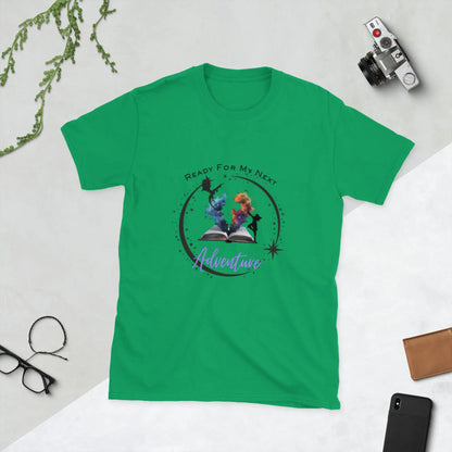 Bookish Shop "Ready For My Next Adventure" Short - Sleeve Unisex T-Shirt - TBRaring