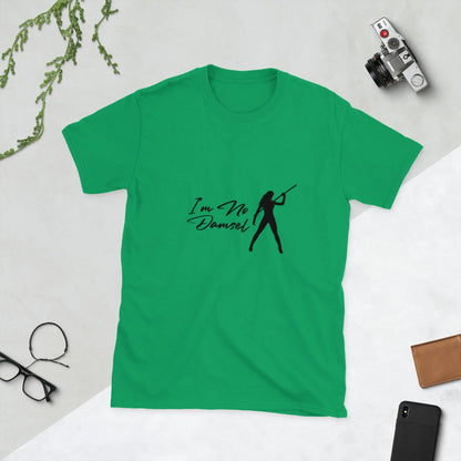 Bookish Shop "I'm No Damsel" Short - Sleeve Unisex T-Shirt - TBRaring