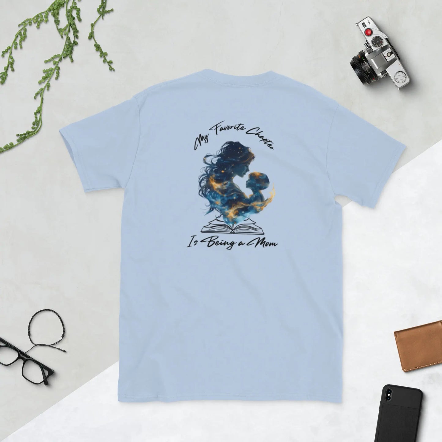 "My Favorite Chapter is Being a Mom" Short - Sleeve Unisex Bookishly T-Shirt - TBRaring