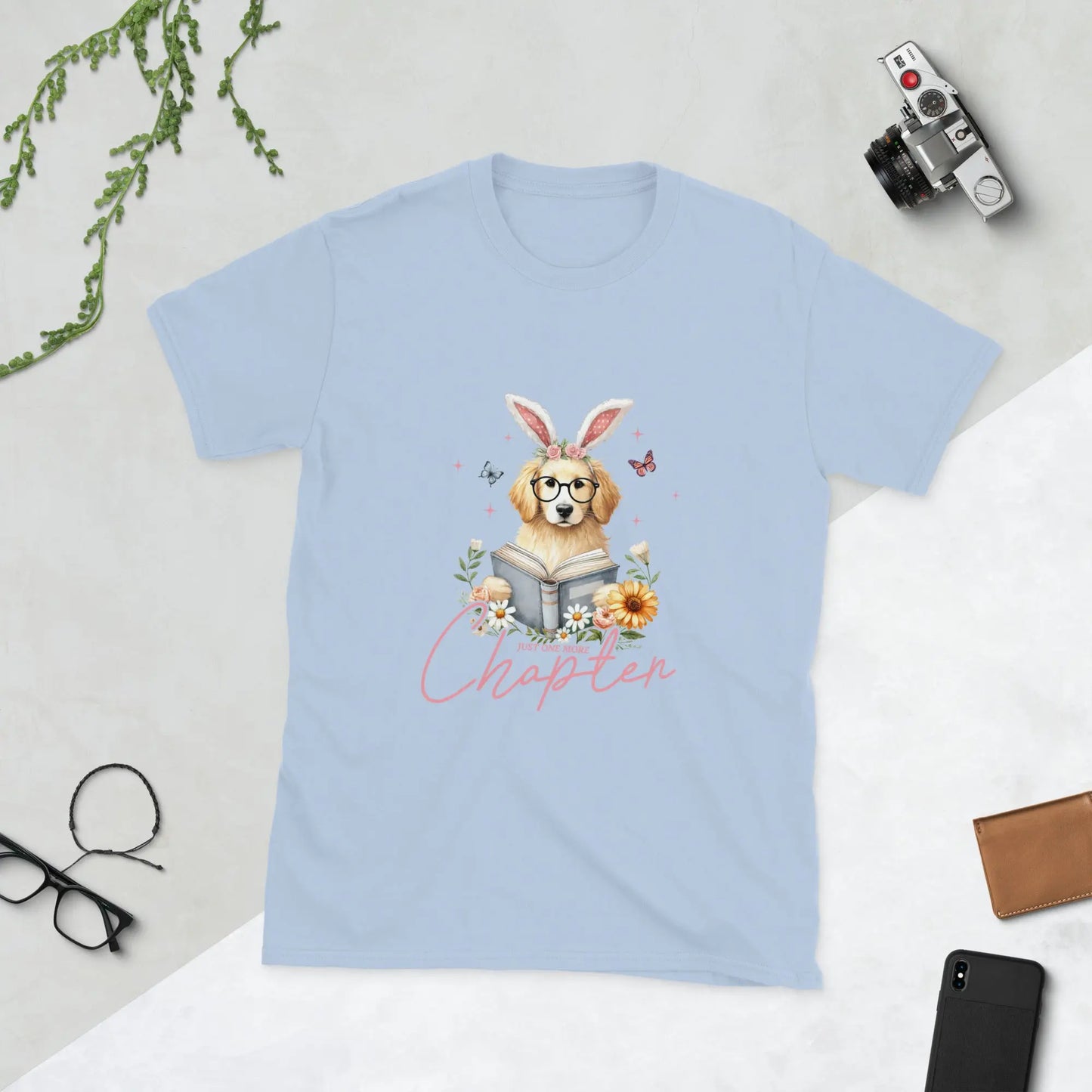 Bookish Shop "Just One More Chapter" Short - Sleeve Unisex T-Shirt - TBRaring
