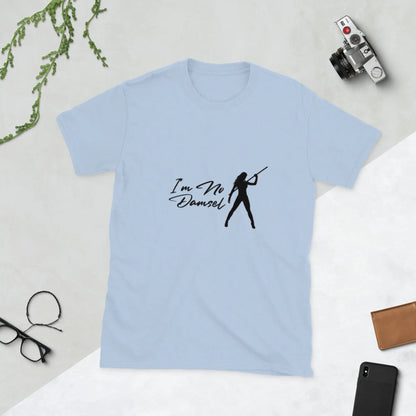 Bookish Shop "I'm No Damsel" Short - Sleeve Unisex T-Shirt - TBRaring