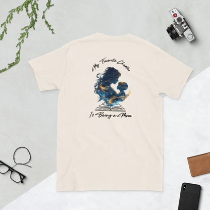 "My Favorite Chapter is Being a Mom" Short - Sleeve Unisex Bookishly T-Shirt - TBRaring