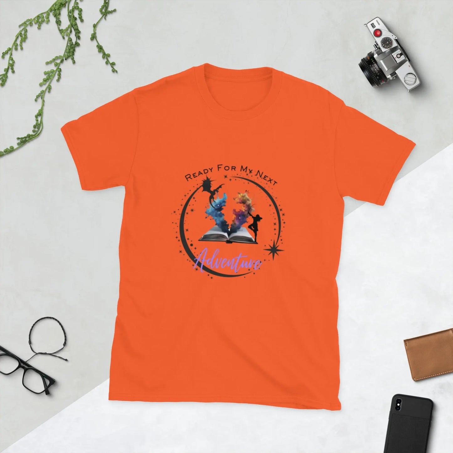 Bookish Shop "Ready For My Next Adventure" Short - Sleeve Unisex T-Shirt - TBRaring