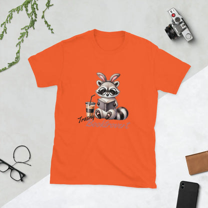 "Trashy Booktrovert" Short - Sleeve Unisex T-Shirt bookish merch - TBRaring