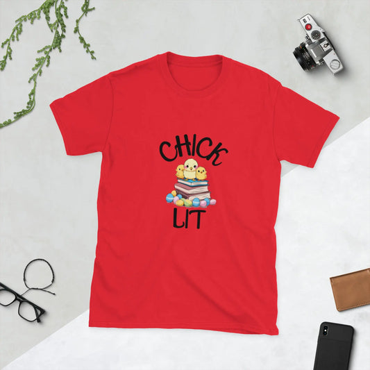 "Chick Lit" Short - Sleeve Unisex T-Shirt - TBRaring