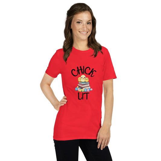 "Chick Lit" Short - Sleeve Unisex T-Shirt - TBRaring