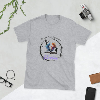 Bookish Shop "Ready For My Next Adventure" Short - Sleeve Unisex T-Shirt - TBRaring