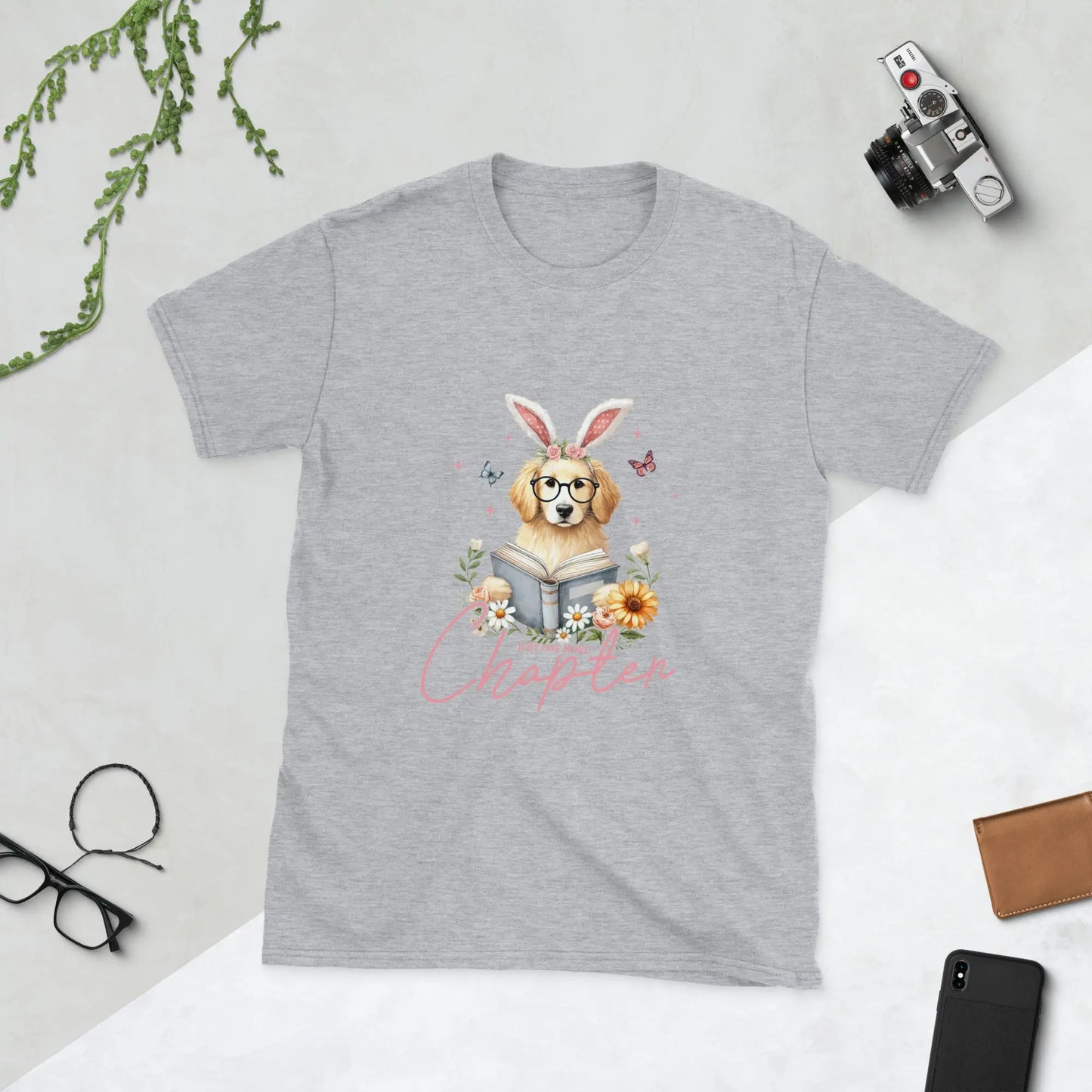Bookish Shop "Just One More Chapter" Short - Sleeve Unisex T-Shirt - TBRaring