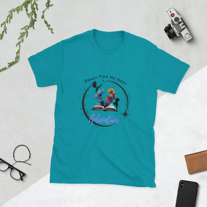 Bookish Shop "Ready For My Next Adventure" Short - Sleeve Unisex T-Shirt - TBRaring