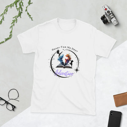 Bookish Shop "Ready For My Next Adventure" Short - Sleeve Unisex T-Shirt - TBRaring
