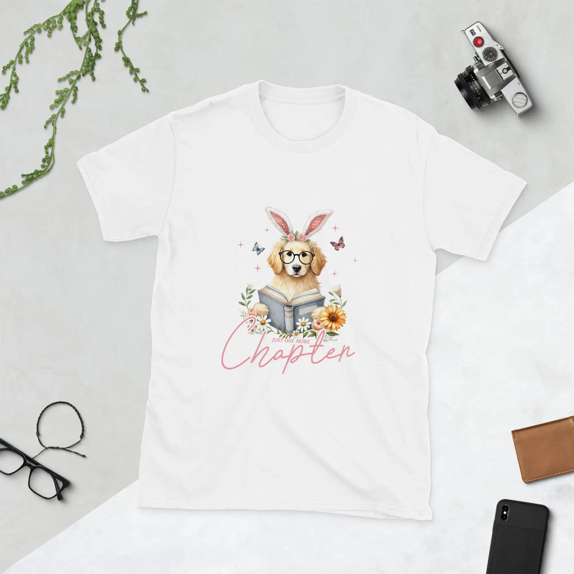Bookish Shop "Just One More Chapter" Short - Sleeve Unisex T-Shirt - TBRaring