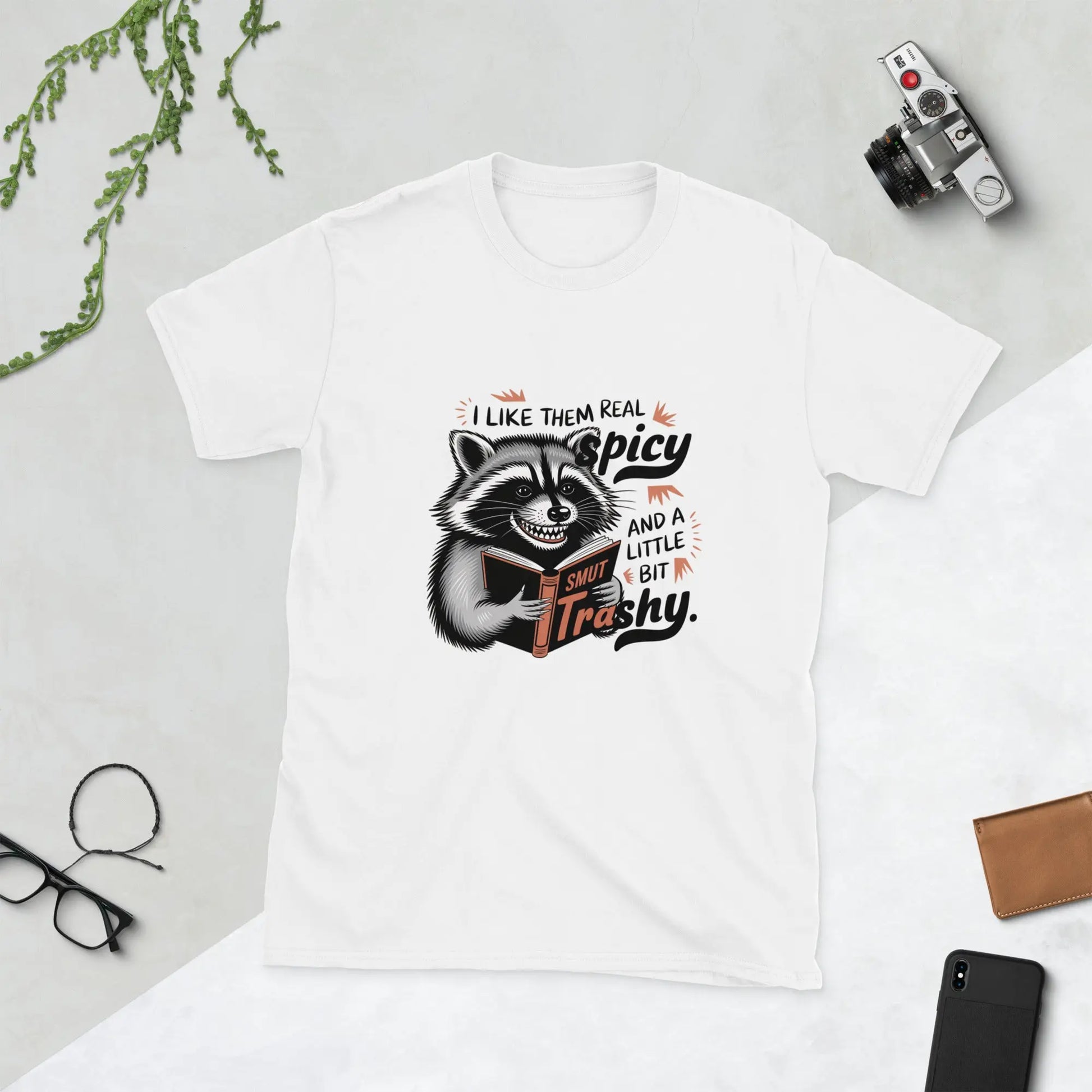 Bookish Shop "I Like Them Real Spicy" Short - Sleeve Unisex T-Shirt - TBRaring