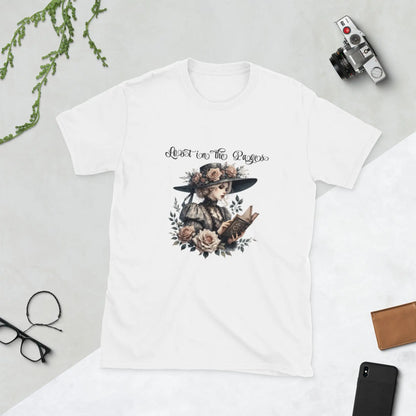 "Lost in the Pages" Short - Sleeve Unisex Bookishly T-Shirt - TBRaring