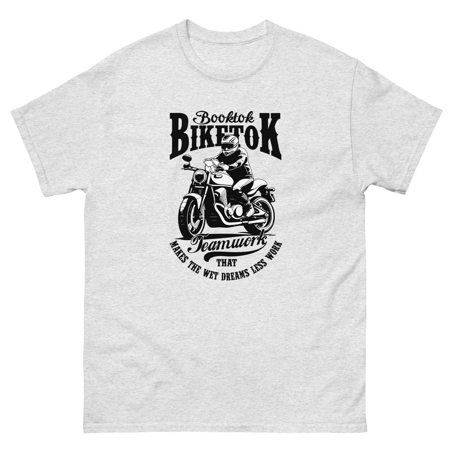 Bookish Shop "Booktok Biketok Teamwork" Unisex classic tee - TBRaring