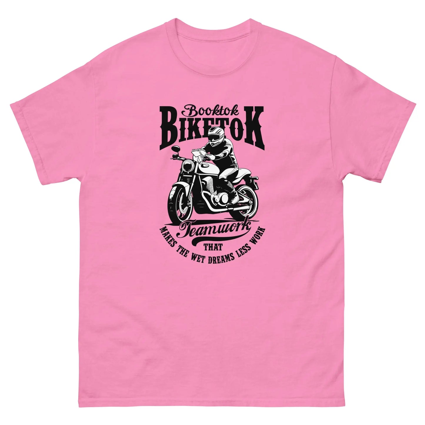 Bookish Shop "Booktok Biketok Teamwork" Unisex classic tee - TBRaring