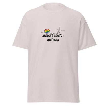 Support LGBTQ+ Authors Unisex classic tee - TBRaring