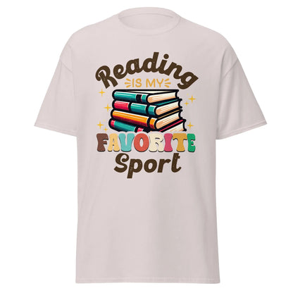 My Favorite Sport Is Reading Unisex classic tee - TBRaring