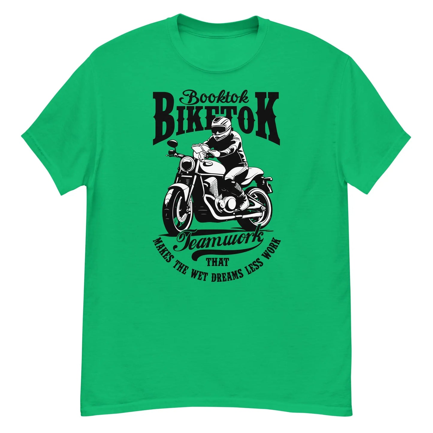 Bookish Shop "Booktok Biketok Teamwork" Unisex classic tee - TBRaring