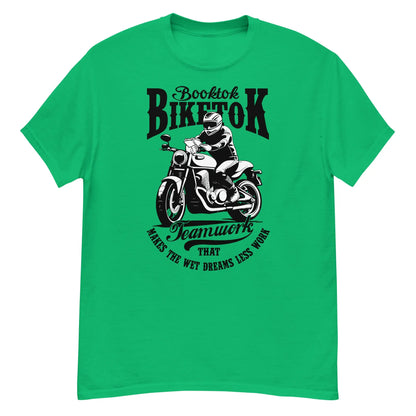 Bookish Shop "Booktok Biketok Teamwork" Unisex classic tee - TBRaring