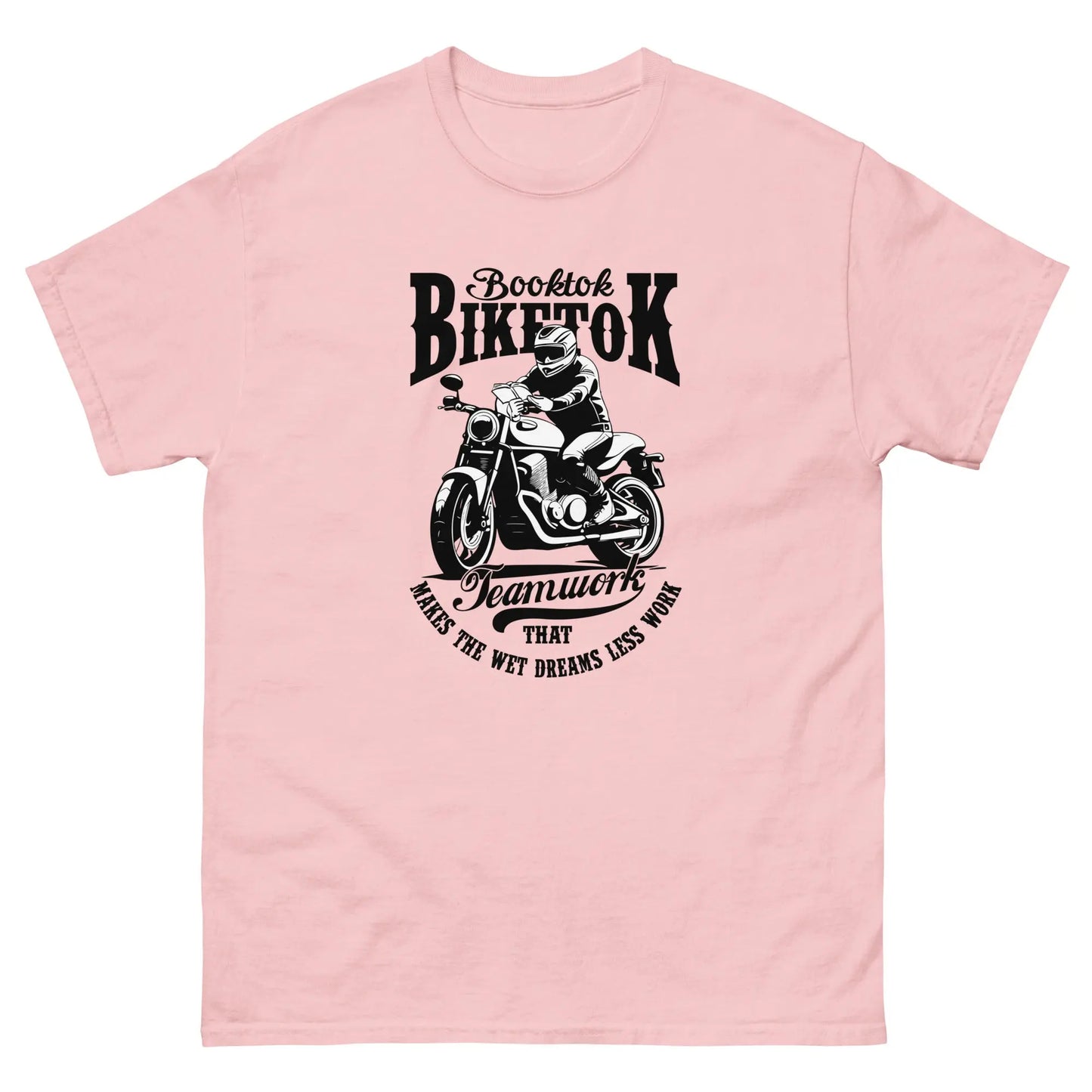 Bookish Shop "Booktok Biketok Teamwork" Unisex classic tee - TBRaring