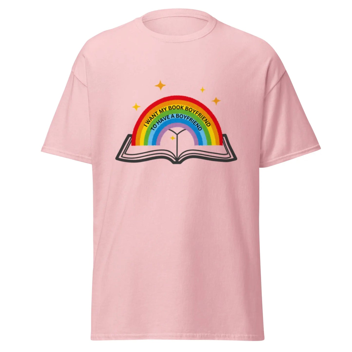 I Want My Book Boyfriend To Have a Boyfriend t-shirt - TBRaring