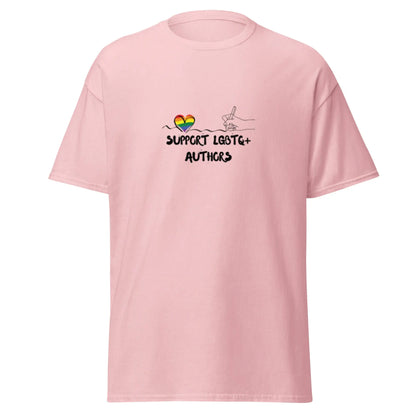 Support LGBTQ+ Authors Unisex classic tee - TBRaring