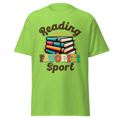 My Favorite Sport Is Reading Unisex classic tee - TBRaring